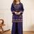 Women Ethnic Motifs Embroidered Regular Beads and Stones Kurta with Palazzos