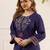 Women Ethnic Motifs Embroidered Regular Beads and Stones Kurta with Palazzos