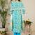 Women Floral Printed Regular Mirror Work Pure Cotton Kurta with Trousers & With Dupatta