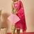 Women Ethnic Motifs Embroidered Regular Mirror Work Kurta with Trousers & With Dupatta