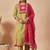 Women Ethnic Motifs Embroidered Regular Mirror Work Kurta with Trousers & With Dupatta