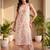 Women Floral Printed Regular Pure Cotton Kurta with Trousers