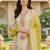 Women Floral Printed Regular Mirror Work Kurta with Trousers & With Dupatta