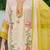 Women Floral Printed Regular Mirror Work Kurta with Trousers & With Dupatta