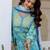 Women Floral Printed Regular Thread Work Pure Cotton Kurta with Trousers & With Dupatta