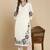 Women Floral Embroidered Regular Thread Work Kurta with Trousers