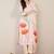 Women Floral Printed Regular Linen Kurta with Trousers & With Dupatta