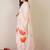 Women Floral Printed Regular Linen Kurta with Trousers & With Dupatta