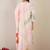 Women Floral Printed Regular Linen Kurta with Trousers & With Dupatta