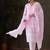 Women Ethnic Motifs Embroidered Regular Chikankari Pure Cotton Kurta with Trousers & With Dupatta