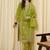 Women Ethnic Motifs Embroidered Regular Sequinned Kurta with Trousers & With Dupatta