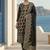 Ethnic Motifs Woven Design Zari Straight Kurta With Trousers & Dupatta
