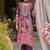 Ethnic Motifs Printed Regular Mirror Work A-Line Kurta With Palazzos & Dupatta