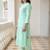 Women Floral Embroidered Cotton Kurta with Trousers