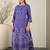 Women Floral Embroidered Cotton A-Line Kurta with Trousers & Dupatta