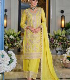 Women Ethnic Motifs Embroidered Kurta with Palazzos & Dupatta