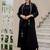 Women Round Neck Pure Cotton Straight Kurta with Palazzos With Jacket
