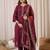 Women Ethnic Motifs Printed Pure Cotton Kurta with Trouser & Dupatta