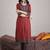 Women Ethnic Motifs Printed Regular Mirror Work Pure Cotton Kurta with Trousers & With Dupatta