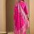 Floral Printed Straight Kurta With Trousers & Dupatta