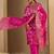 Floral Printed Straight Kurta With Trousers & Dupatta