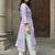 Floral Printed Round Neck Pure Cotton Straight Kurta With Trousers & Dupatta