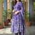 Floral Printed Pure Cotton A Line Kurta With Trousers & Dupatta