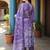 Floral Printed Pure Cotton A Line Kurta With Trousers & Dupatta