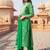 Ethnic Motifs Embroidered Sequinned Straight Kurta With Trousers & Dupatta