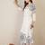 Women Ethnic Motifs Printed Regular Mirror Work Pure Cotton Kurta Trousers