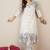 Women Ethnic Motifs Printed Regular Mirror Work Pure Cotton Kurta Trousers