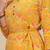 Floral Printed Shirt Collar Kurta With Trousers