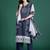 Printed Mirror Work Pure Cotton Kurta with Trousers & With Dupatta