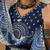 Geometric Printed V-Neck Pure Cotton Straight Kurta With Trousers & Dupatta