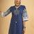 Geometric Printed V-Neck Pure Cotton Straight Kurta With Trousers & Dupatta
