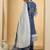 Geometric Printed V-Neck Pure Cotton Straight Kurta With Trousers & Dupatta