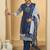 Geometric Printed V-Neck Pure Cotton Straight Kurta With Trousers & Dupatta