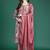 Floral Printed Kurta with Trousers & Dupatta