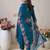 Floral Embroidered Round Neck Thread Work Straight Kurta & Trousers & Dupatta