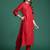 Ethnic Motifs Yoke Design Thread Work Kurta with Trousers & With Dupatta