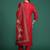 Ethnic Motifs Yoke Design Thread Work Kurta with Trousers & With Dupatta