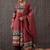 Women Floral Printed Regular Sequinned Pure Cotton Kurta with Trousers & With Dupatta