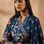 Women Floral Printed Angrakha Beads and Stones Pure Cotton Kurta with Trousers & With Dupatta