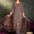 Floral Printed V-Neck Cotton Straight Kurta With Trousers & Dupatta