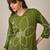 Floral Embroidered V-Neck Thread Work Straight Kurta With Trouser