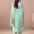 Women Floral Embroidered Regular Thread Work Kurta with Trousers & With Dupatta