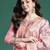 Floral Embroidered Thread Work Kurta with Trousers & With Dupatta