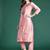 Floral Embroidered Thread Work Kurta with Trousers & With Dupatta