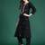 Floral Embroidered Thread Work Kurta with Trousers & With Dupatta