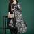 Floral Embroidered Thread Work Kurta with Trousers & With Dupatta